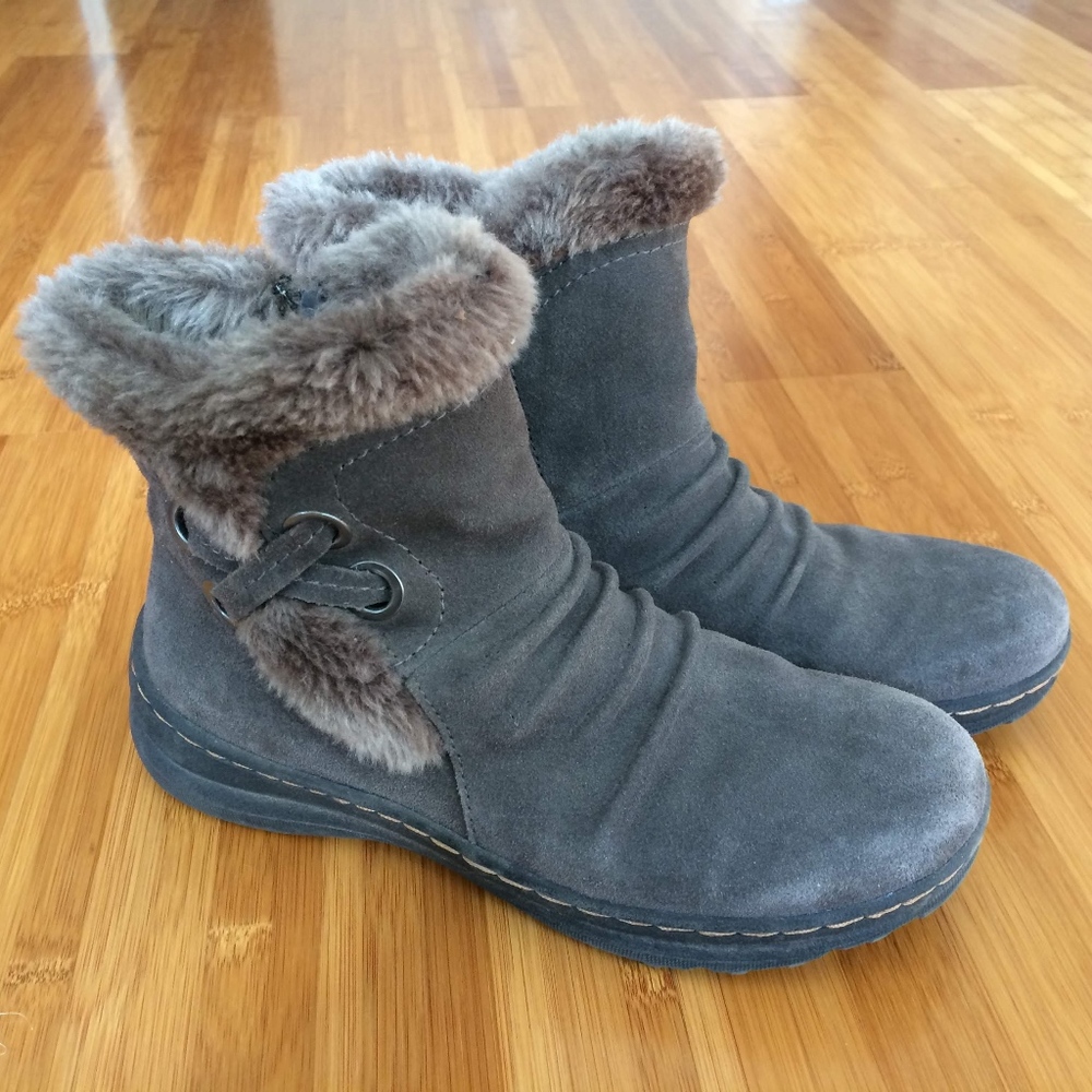 BareTraps Adalyn Snow Boot - Dark Grey/ 7.5